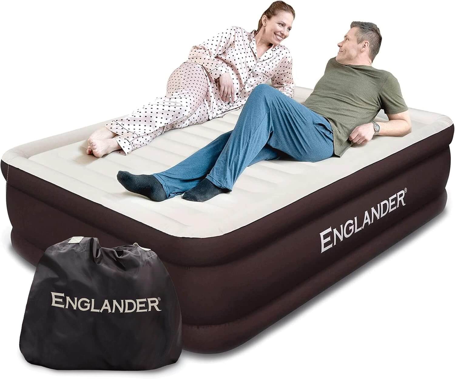 Englander Microfiber uppblåsbar madrass
